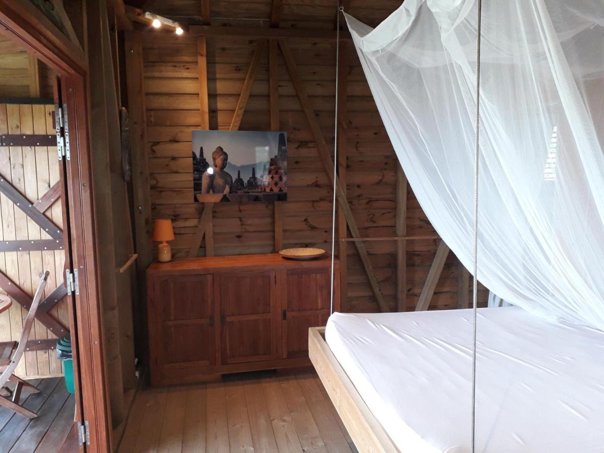 Ti Kaz Anoli Cottage En Bois Avec Vue Sur La Baie Terre-de-Bas Eksteriør bilde