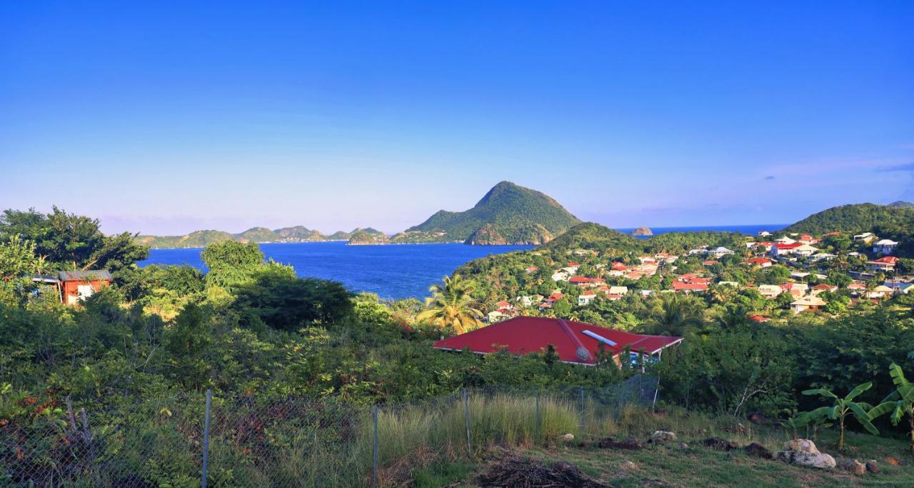 Ti Kaz Anoli Cottage En Bois Avec Vue Sur La Baie Terre-de-Bas Eksteriør bilde