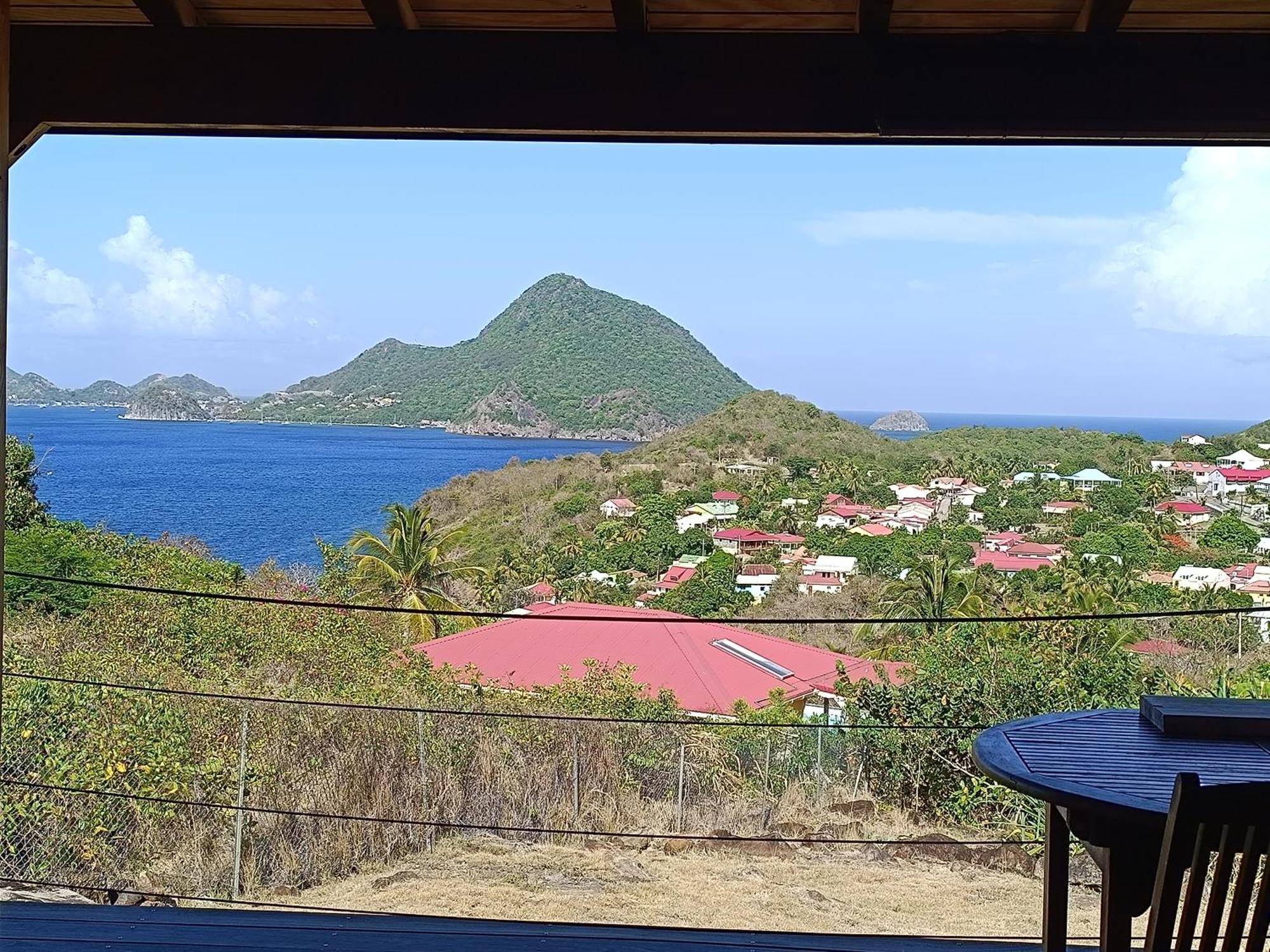 Ti Kaz Anoli Cottage En Bois Avec Vue Sur La Baie Terre-de-Bas Eksteriør bilde